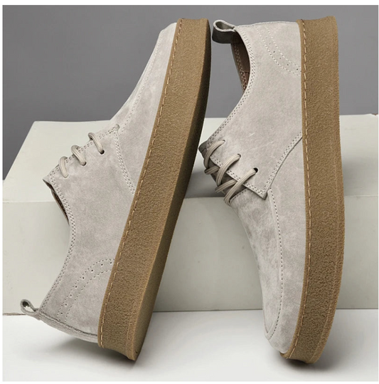 Zapatillas de ante de lujo