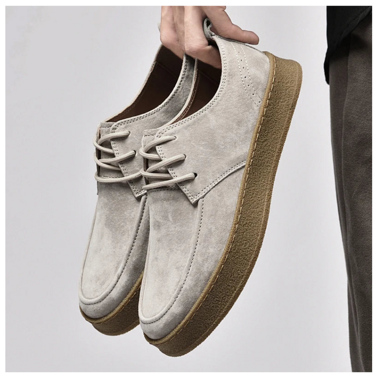 Zapatillas de ante de lujo