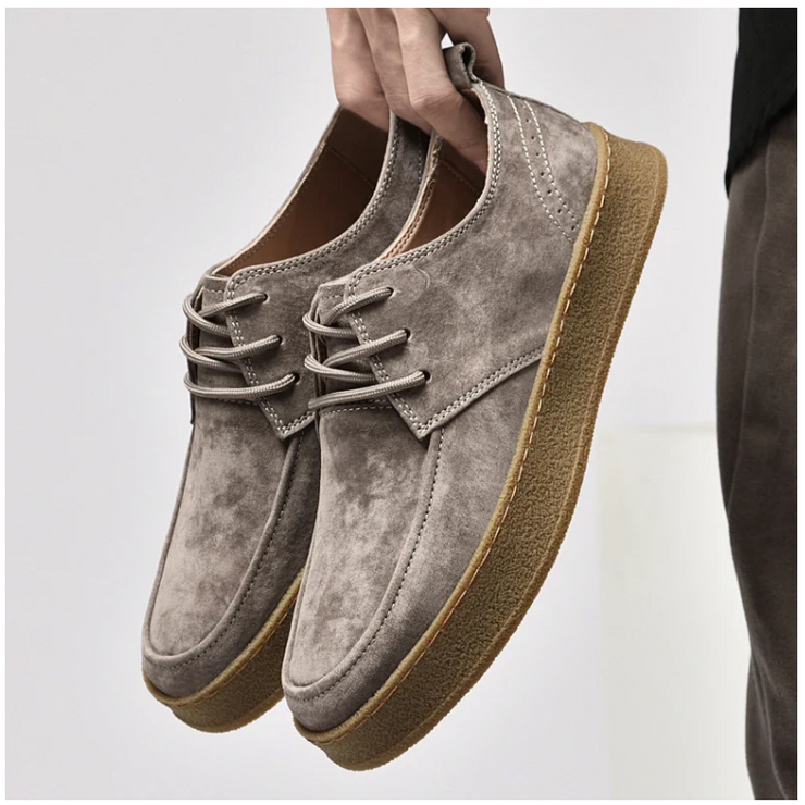 Zapatillas de ante de lujo