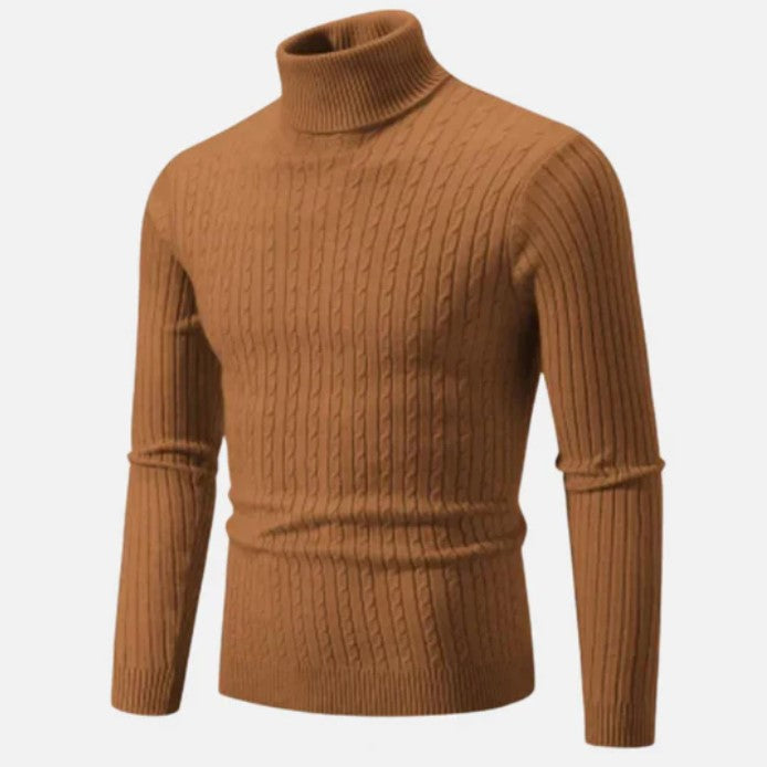 MELISAR | JERSEY DE CUELLO ALTO PARA HOMBRE