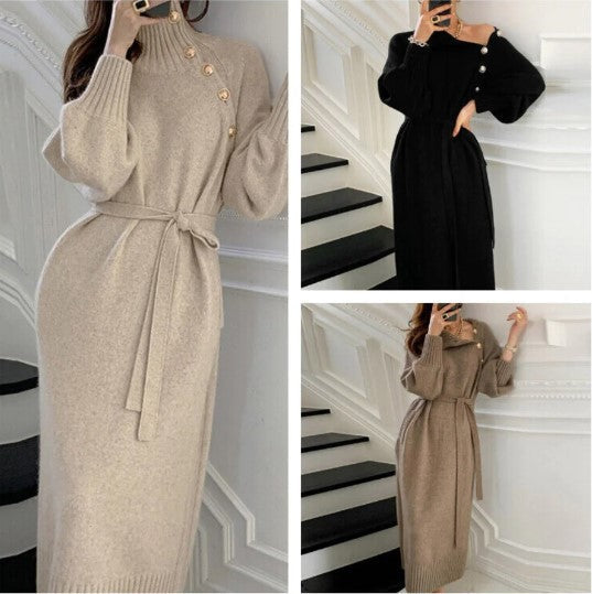 Mette™ | Cálido vestido de invierno para mujer